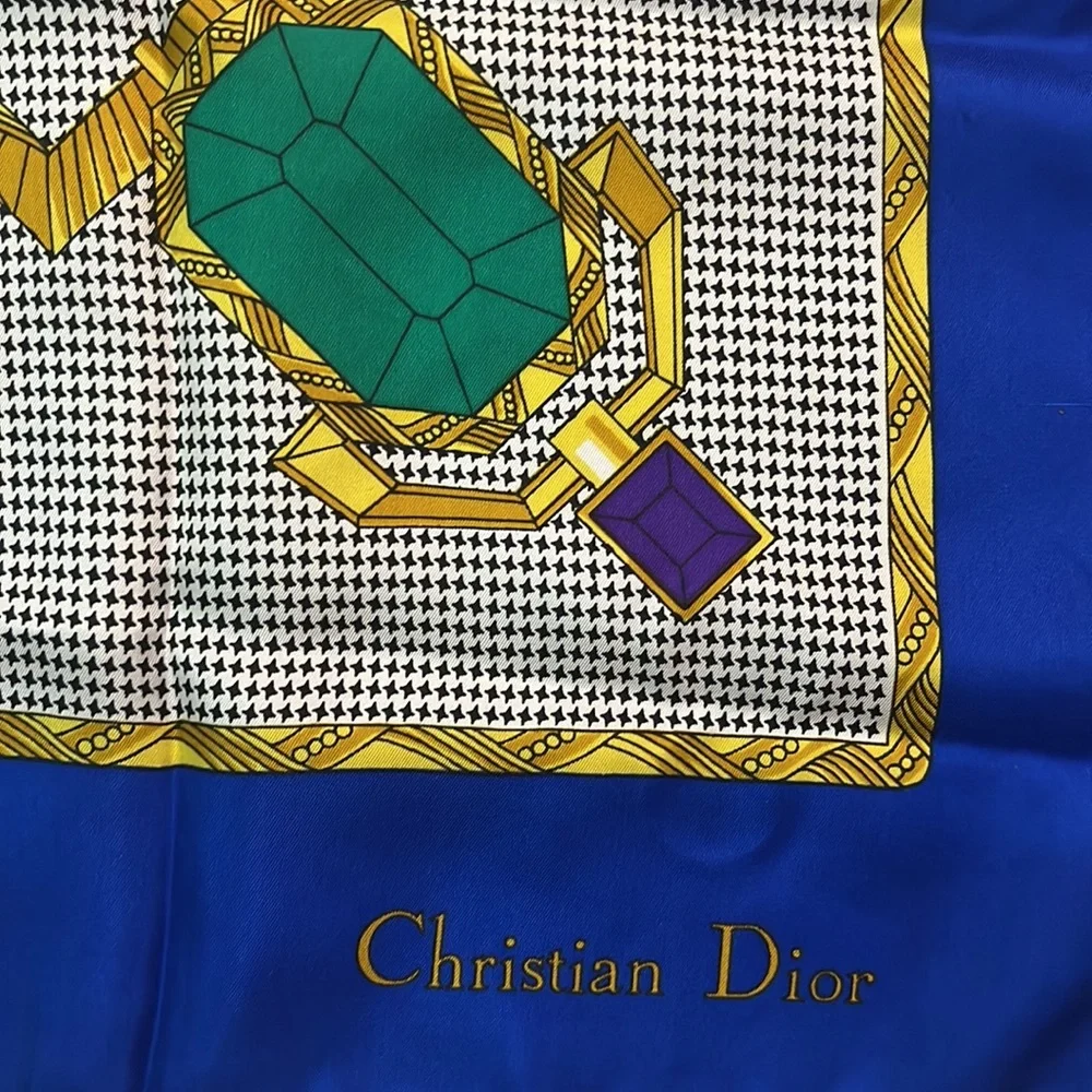 Dior Vintage Silk Scarf